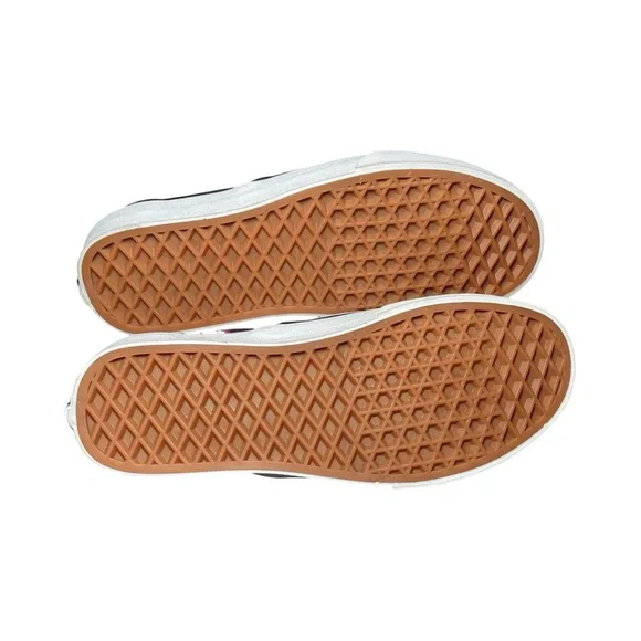 Vans Classic Slip On Trippy Skulls Drip Black Size 6 Women's Punk Goth Grunge - Picture 6 of 8